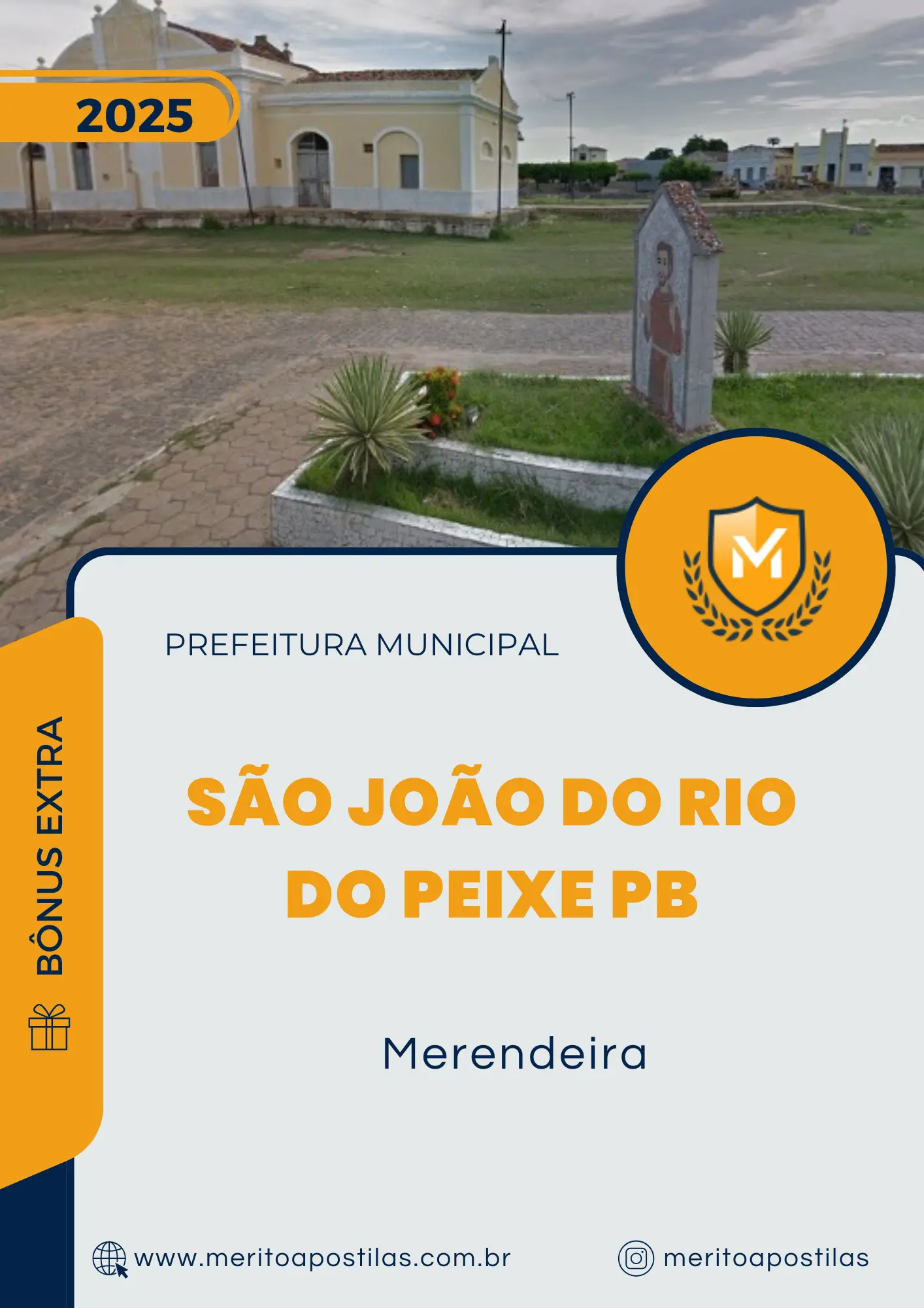Apostila Merendeira Prefeitura de São João do Rio do Peixe PB 2025