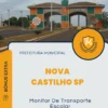 Apostila Monitor De Transporte Escolar Prefeitura de Nova Castilho SP 2025