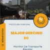 Apostila Monitor De Transporte Escolar Prefeitura de Major Gercino SC 2025