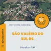 Apostila Monitor PIM Prefeitura de São Valério do Sul RS 2025