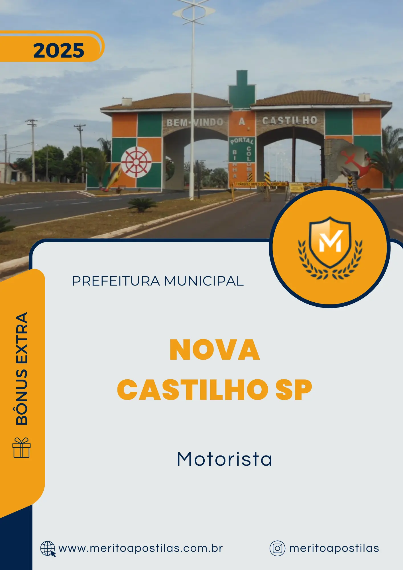 Apostila Motorista Prefeitura de Nova Castilho SP 2025