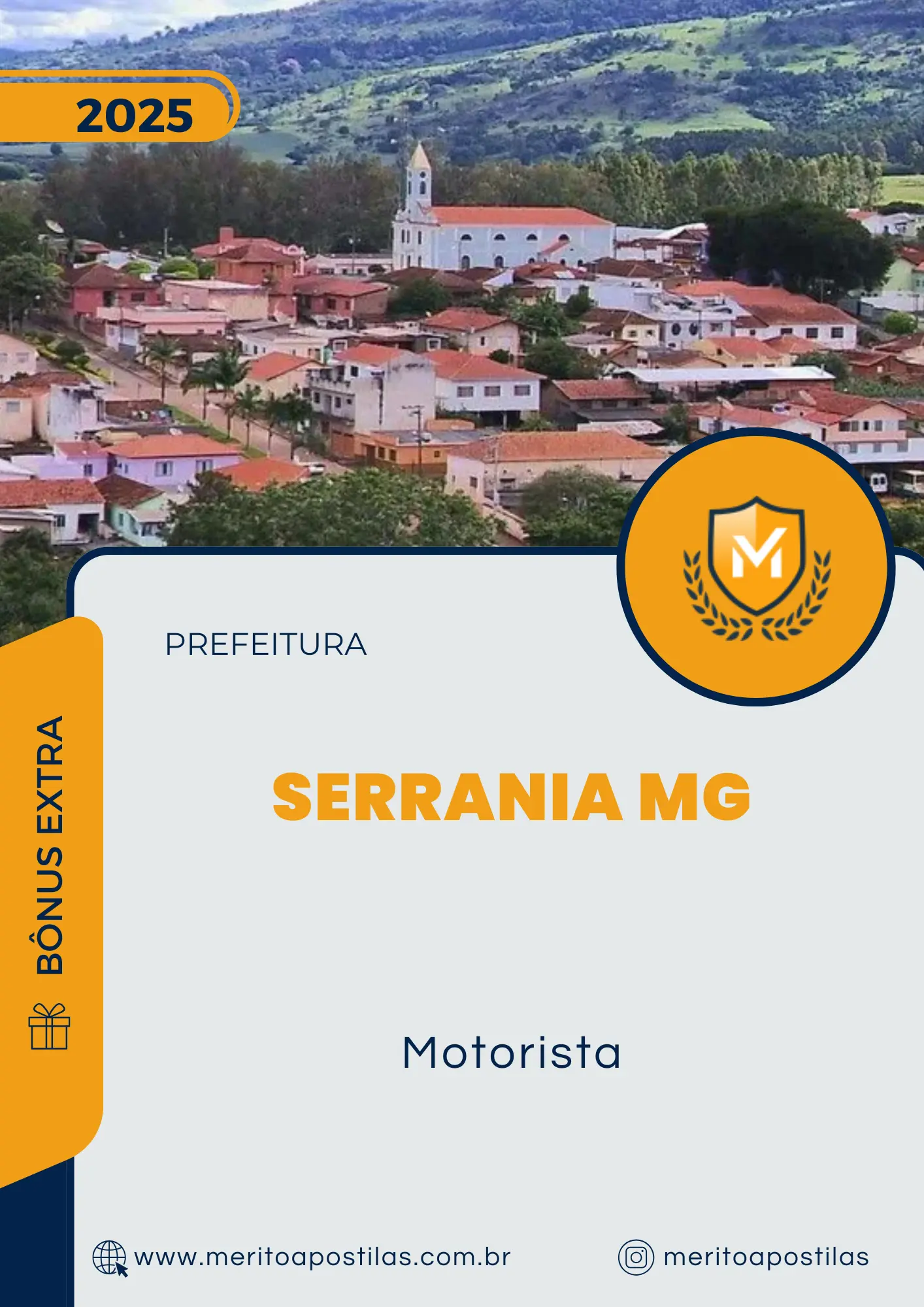 Apostila Motorista Prefeitura de Serrania MG 2025