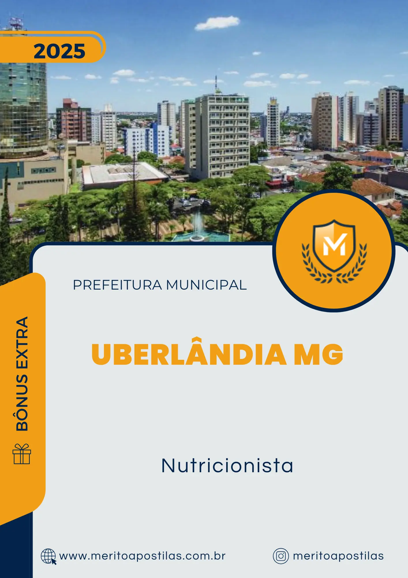 Apostila Nutricionista Prefeitura de Uberlândia MG 2025