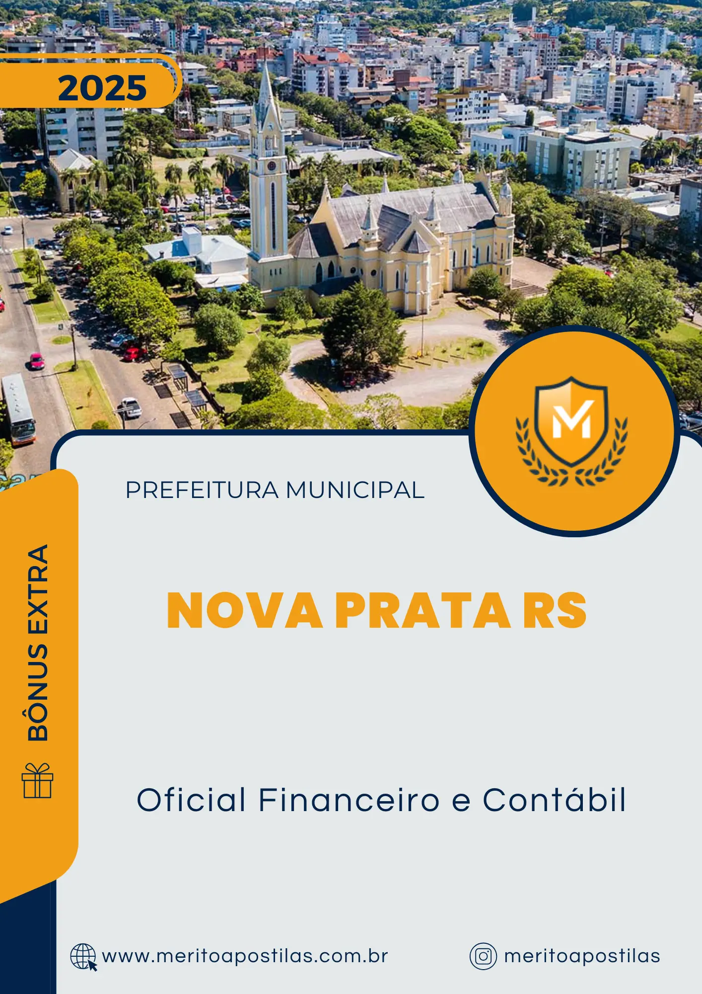 Apostila Oficial Financeiro e Contábil Prefeitura de Nova Prata RS 2025