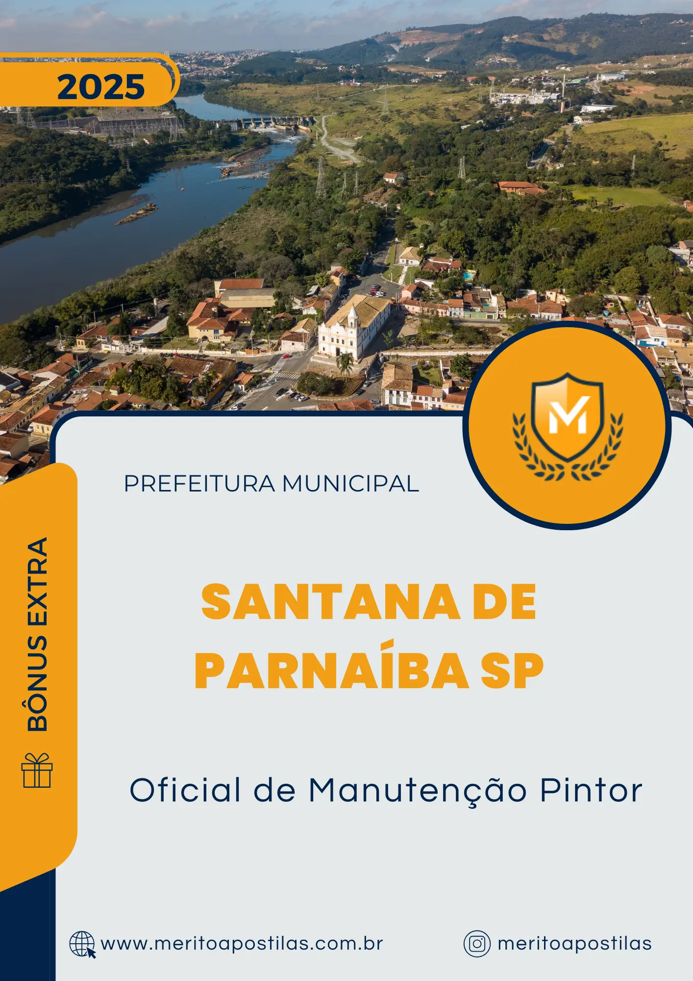 Apostila Oficial de Manutenção Pintor Prefeitura de Santana de Parnaíba SP 2025