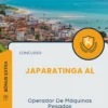 Apostila Operador De Máquinas Pesadas Prefeitura de Japaratinga AL 2025