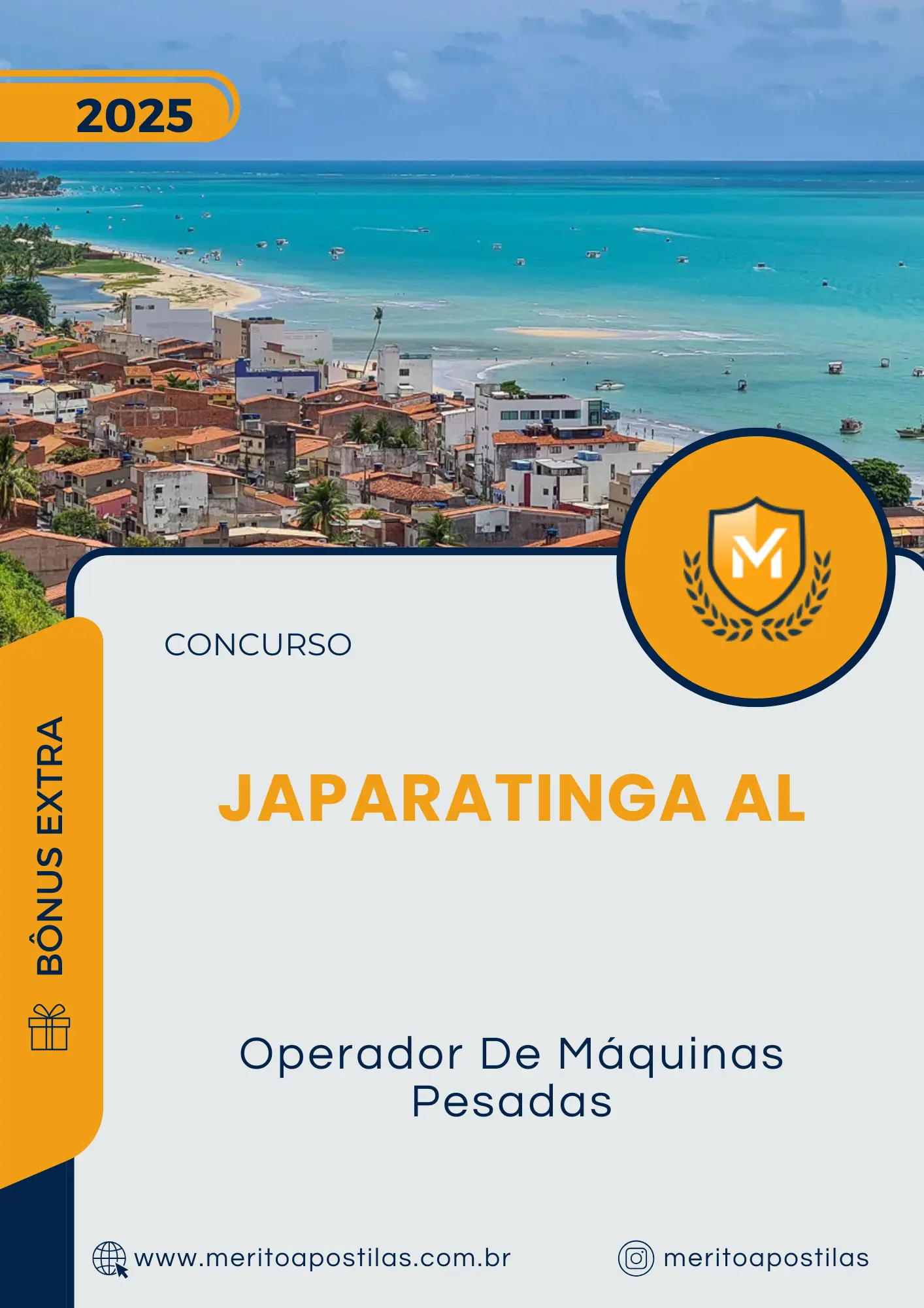 Apostila Operador De Máquinas Pesadas Prefeitura de Japaratinga AL 2025