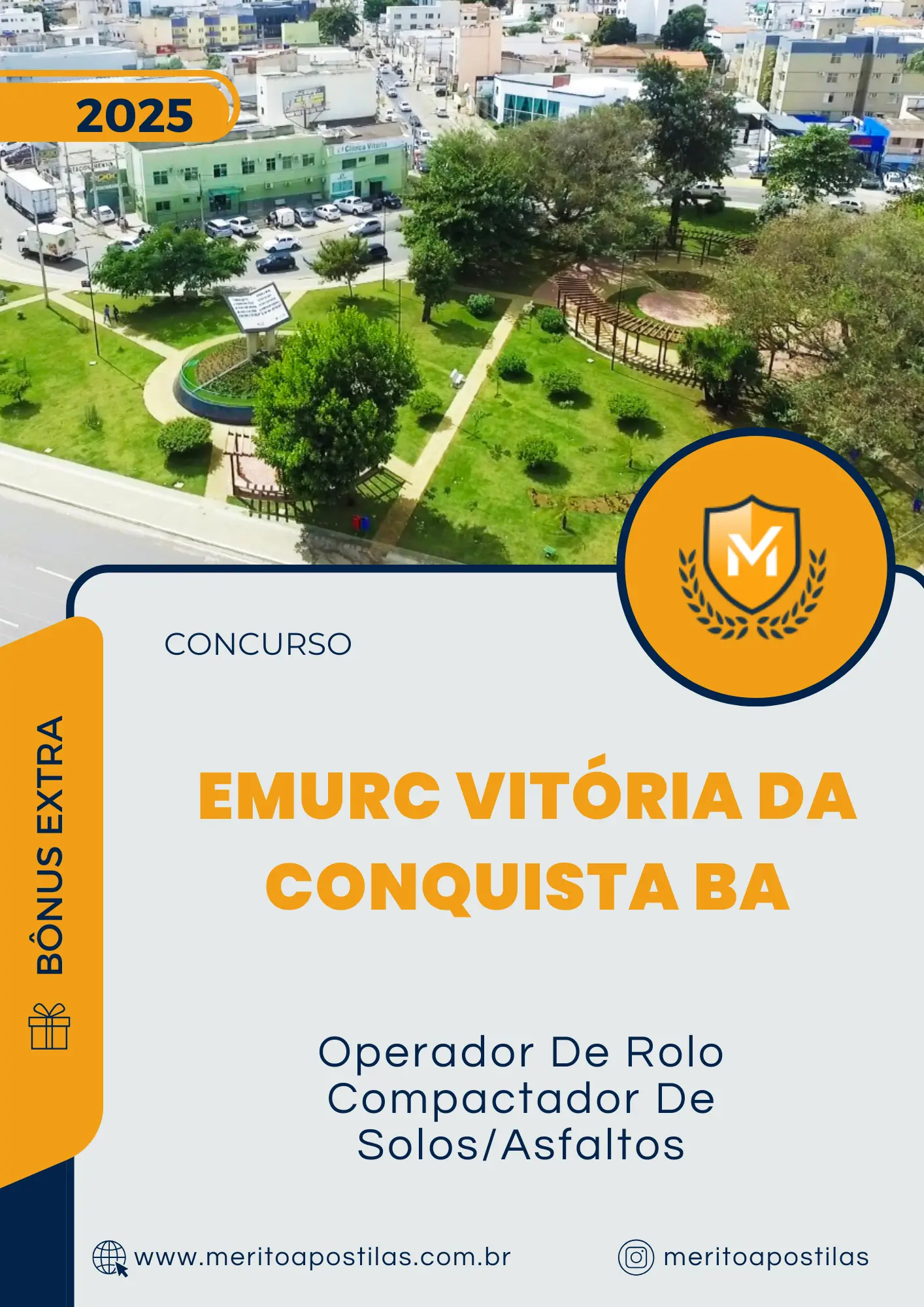 Apostila Operador De Rolo Compactador De Solos Asfaltos Concurso EMURC Vitória da Conquista BA 2025