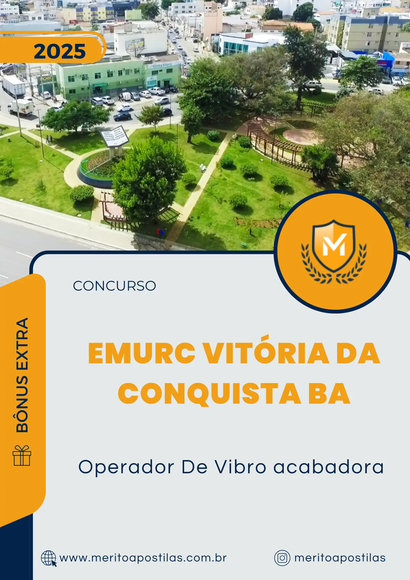 Apostila Operador De Vibro Acabadora Concurso EMURC Vitória da Conquista BA 2025