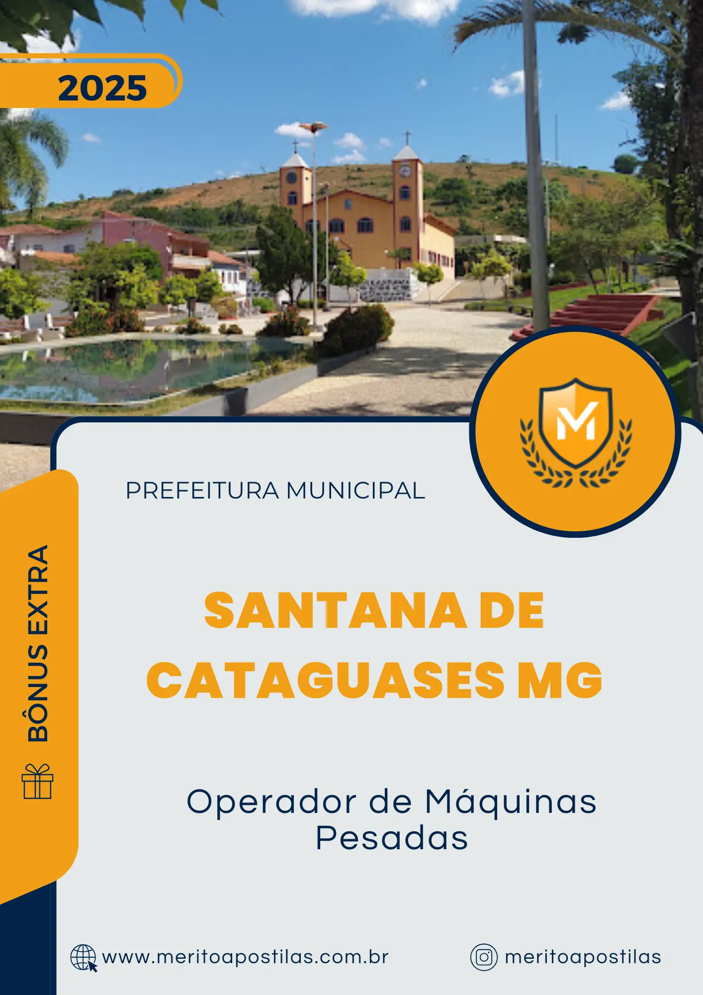 Apostila Operador de Máquinas Pesadas Prefeitura de Santana de Cataguases MG 2025