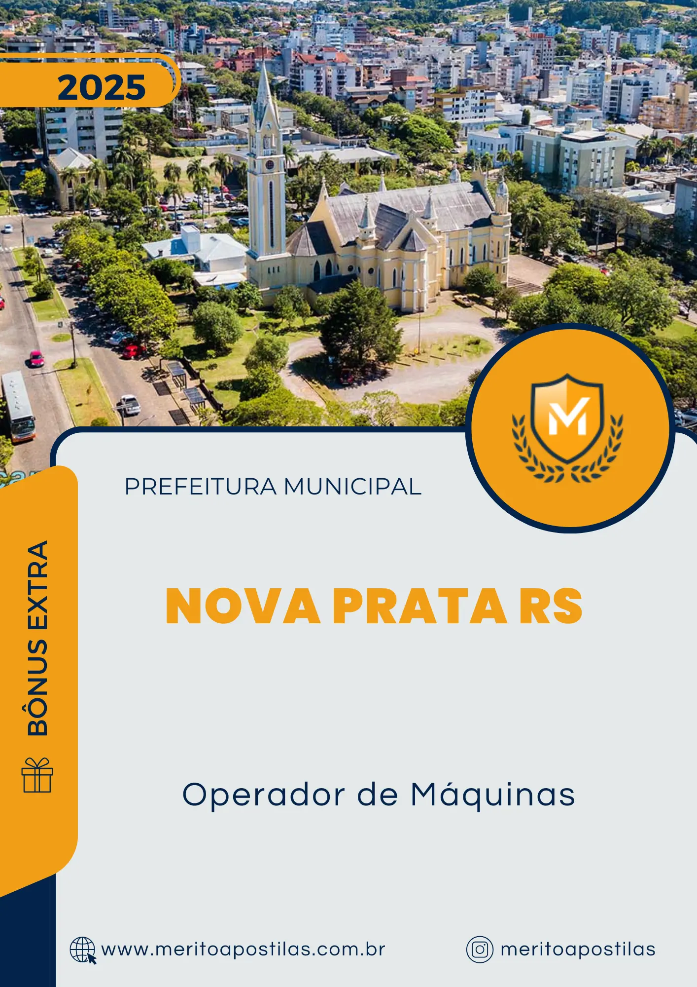 Apostila Operador de Máquinas Prefeitura de Nova Prata RS 2025