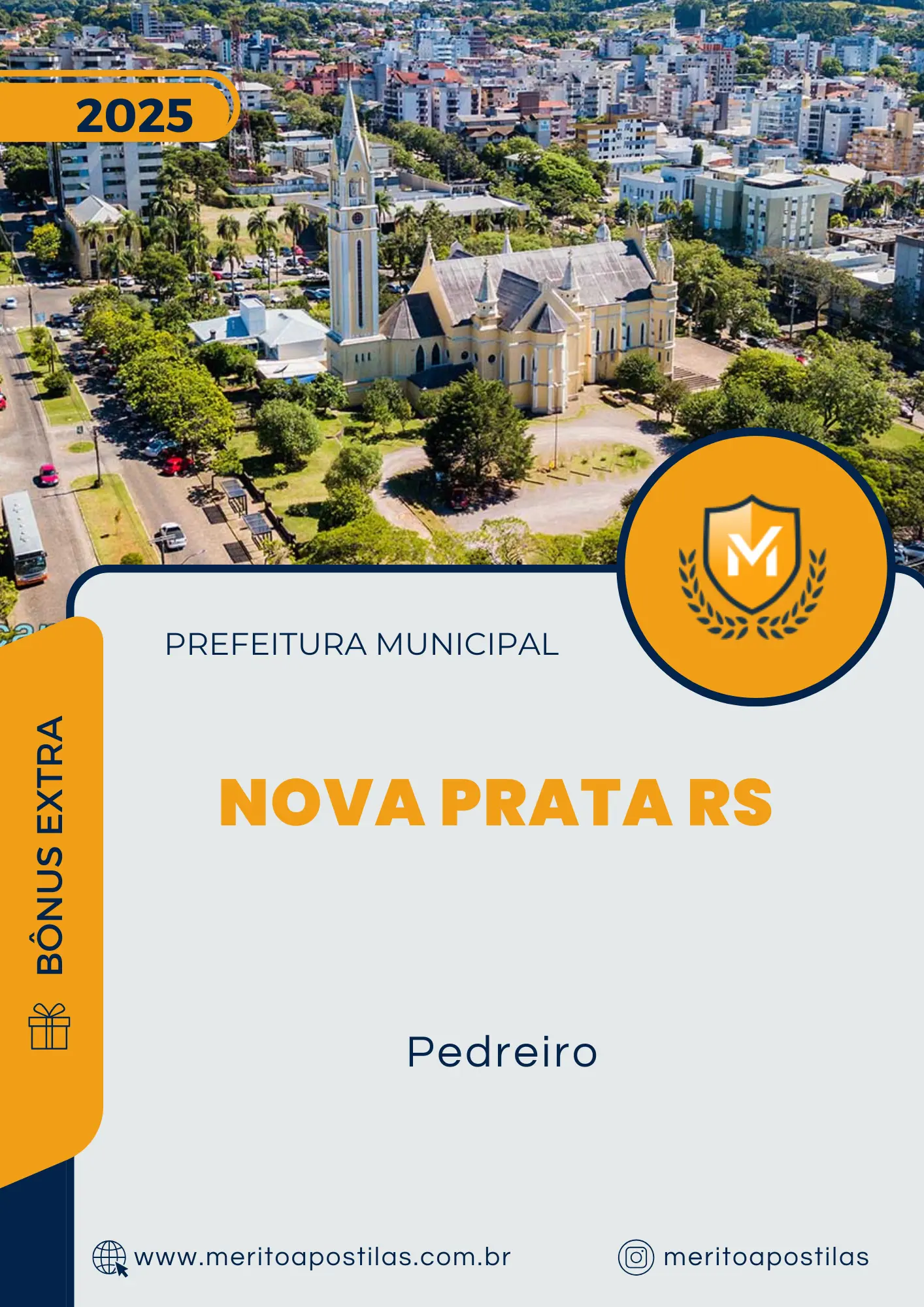 Apostila Pedreiro Prefeitura de Nova Prata RS 2025