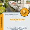 Apostila Professor 6º Ao 9º Ano De Educação Física Prefeitura de Igarassu PE 2025