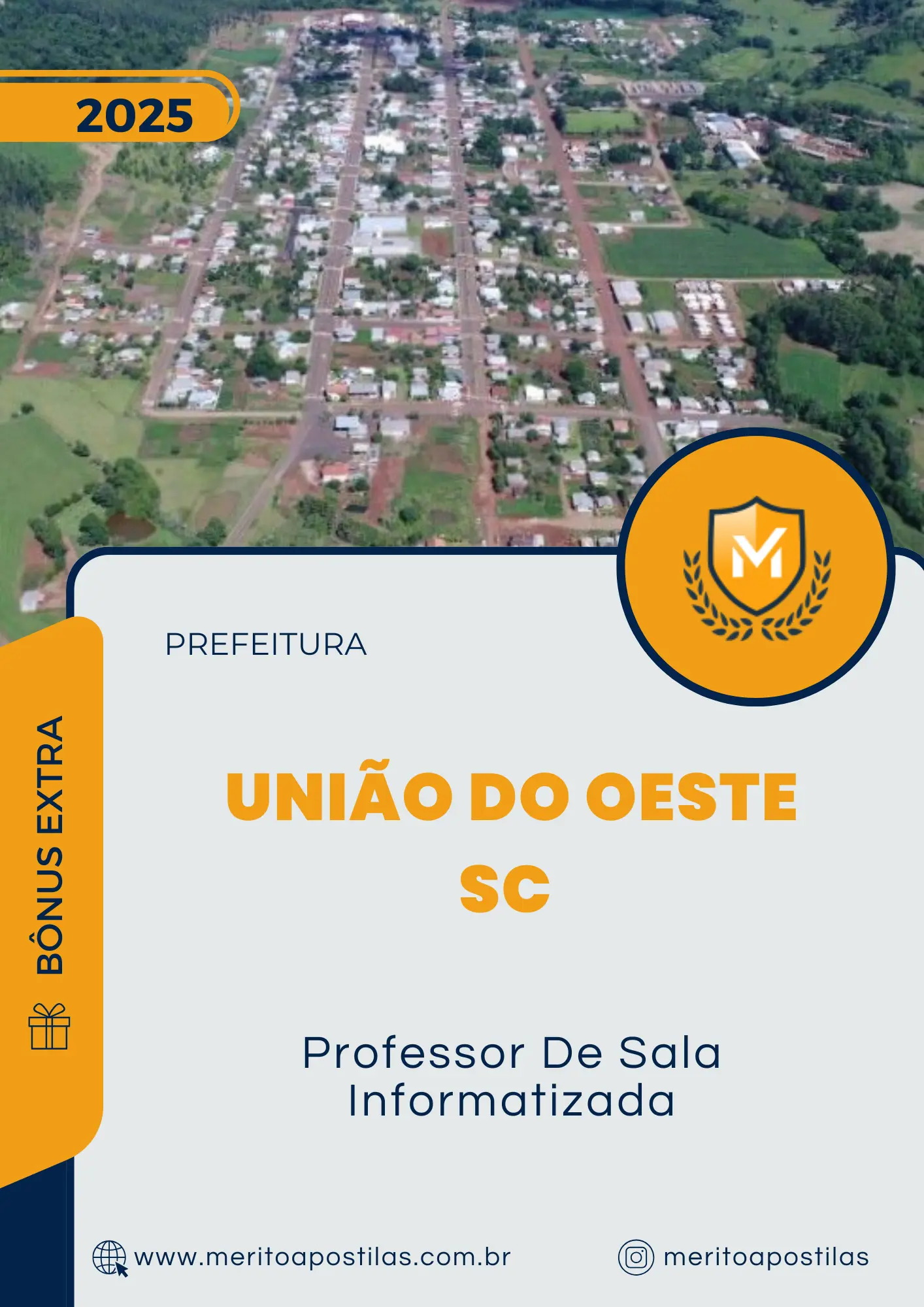 Apostila Professor De Sala Informatizada Prefeitura de União do Oeste SC 2025