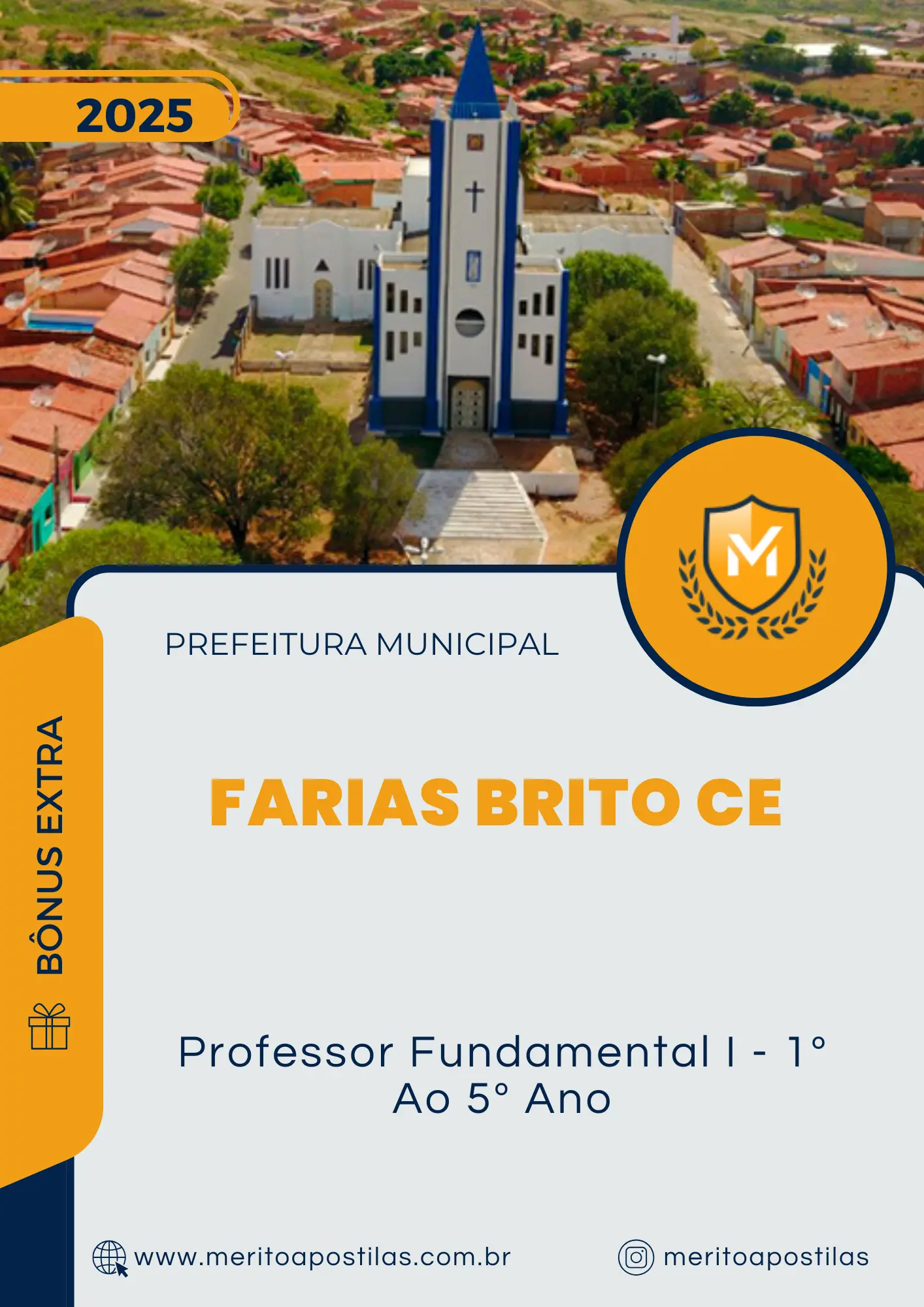 Apostila Professor Fundamental I 1º Ao 5º Ano Prefeitura de Farias Brito CE 2025