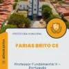 Apostila Professor Fundamental II Português Prefeitura de Farias Brito CE 2025
