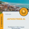 Apostila Professor II De Língua Portuguesa Prefeitura de Japaratinga AL 2025