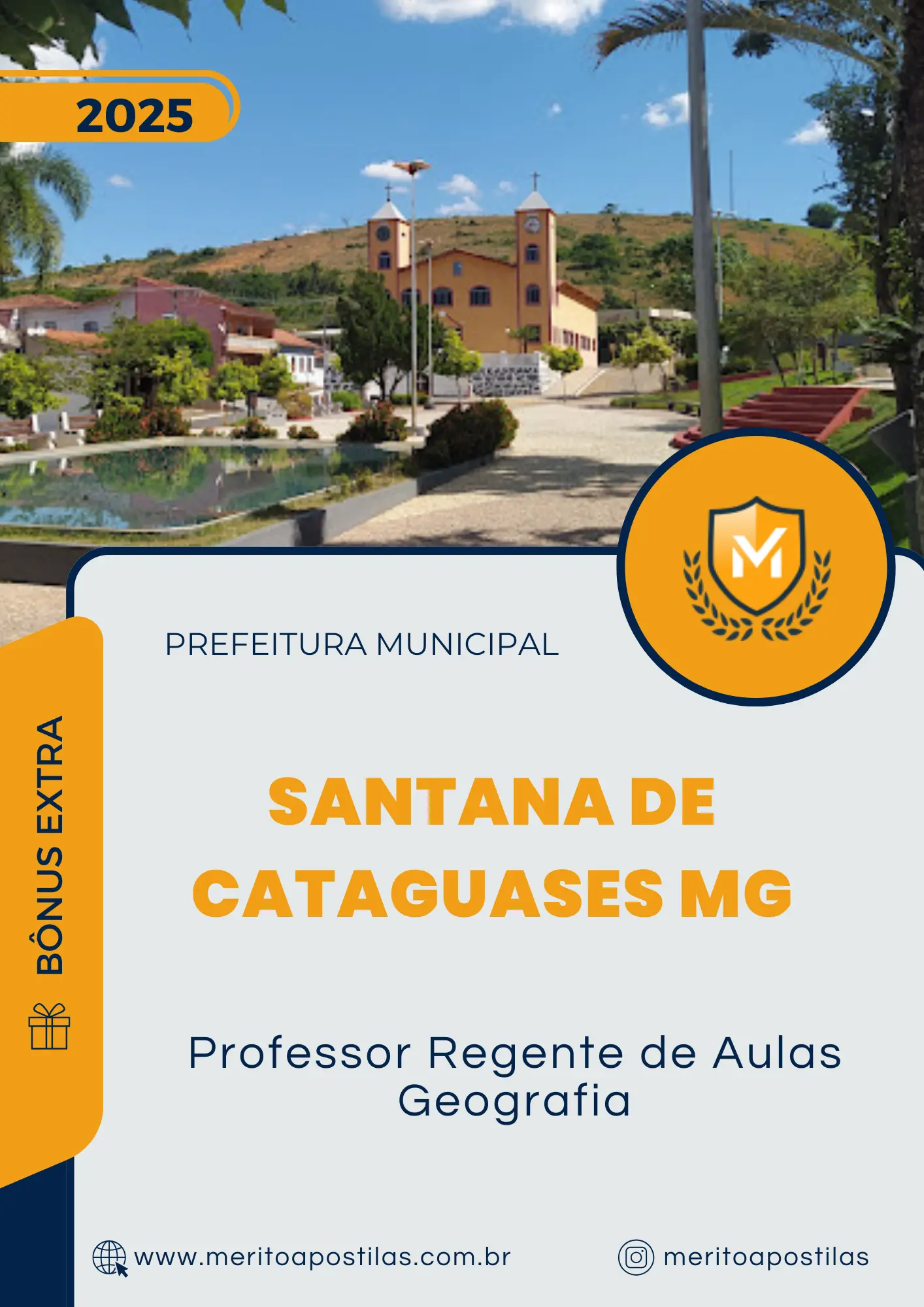 Apostila Professor Regente de Aulas Geografia Prefeitura de Santana de Cataguases MG 2025