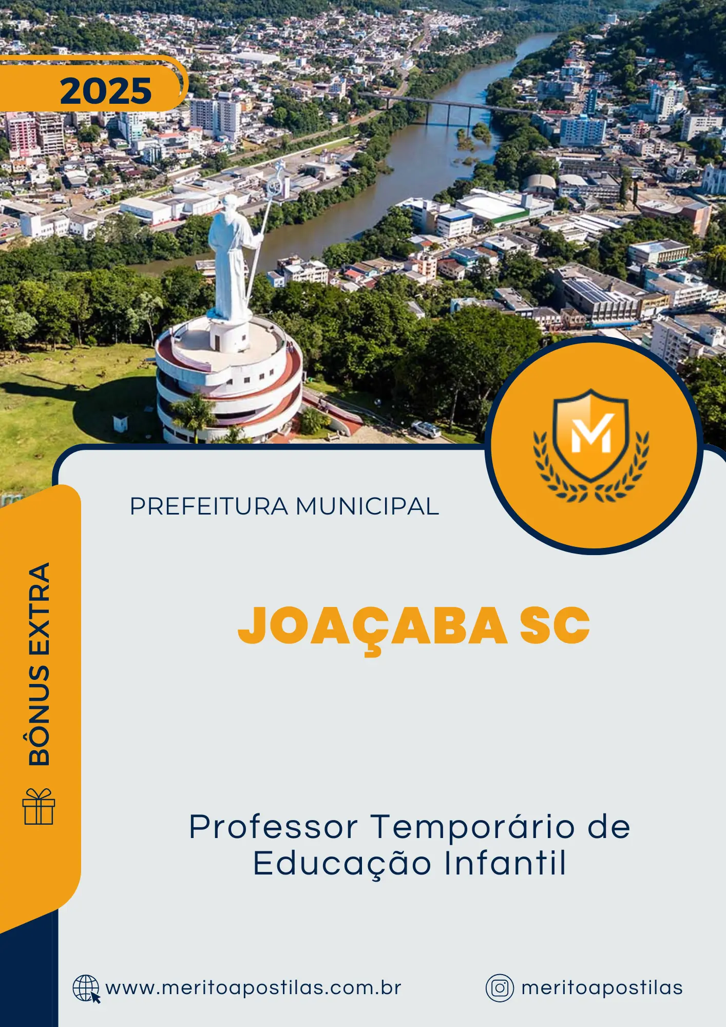 Apostila Professor Temporário de Educação Infantil Prefeitura de Joaçaba SC 2025