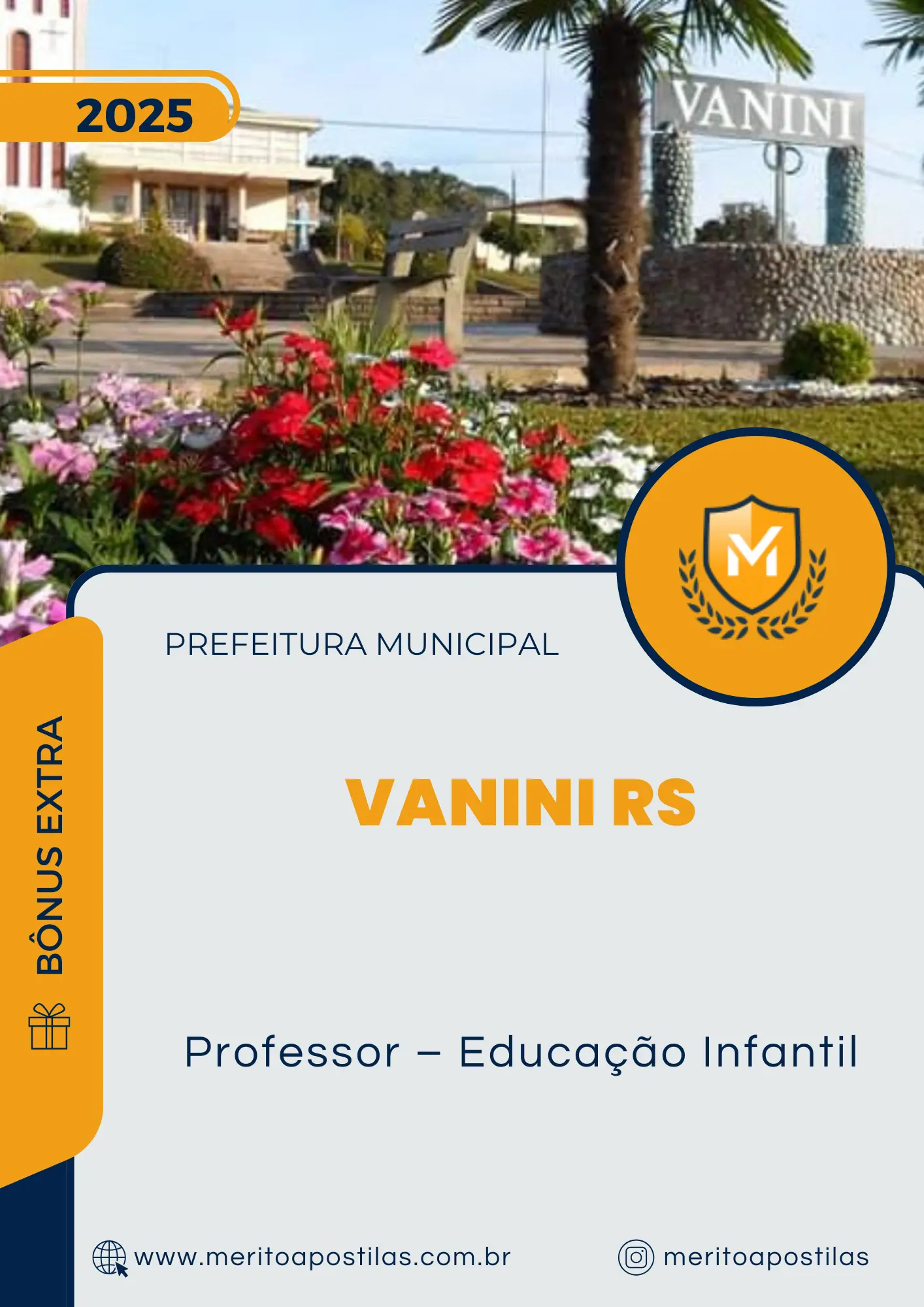 Apostila Professor Educação Infantil Prefeitura de Vanini RS 2025