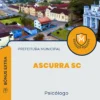 Apostila Psicólogo Prefeitura de Ascurra SC 2025
