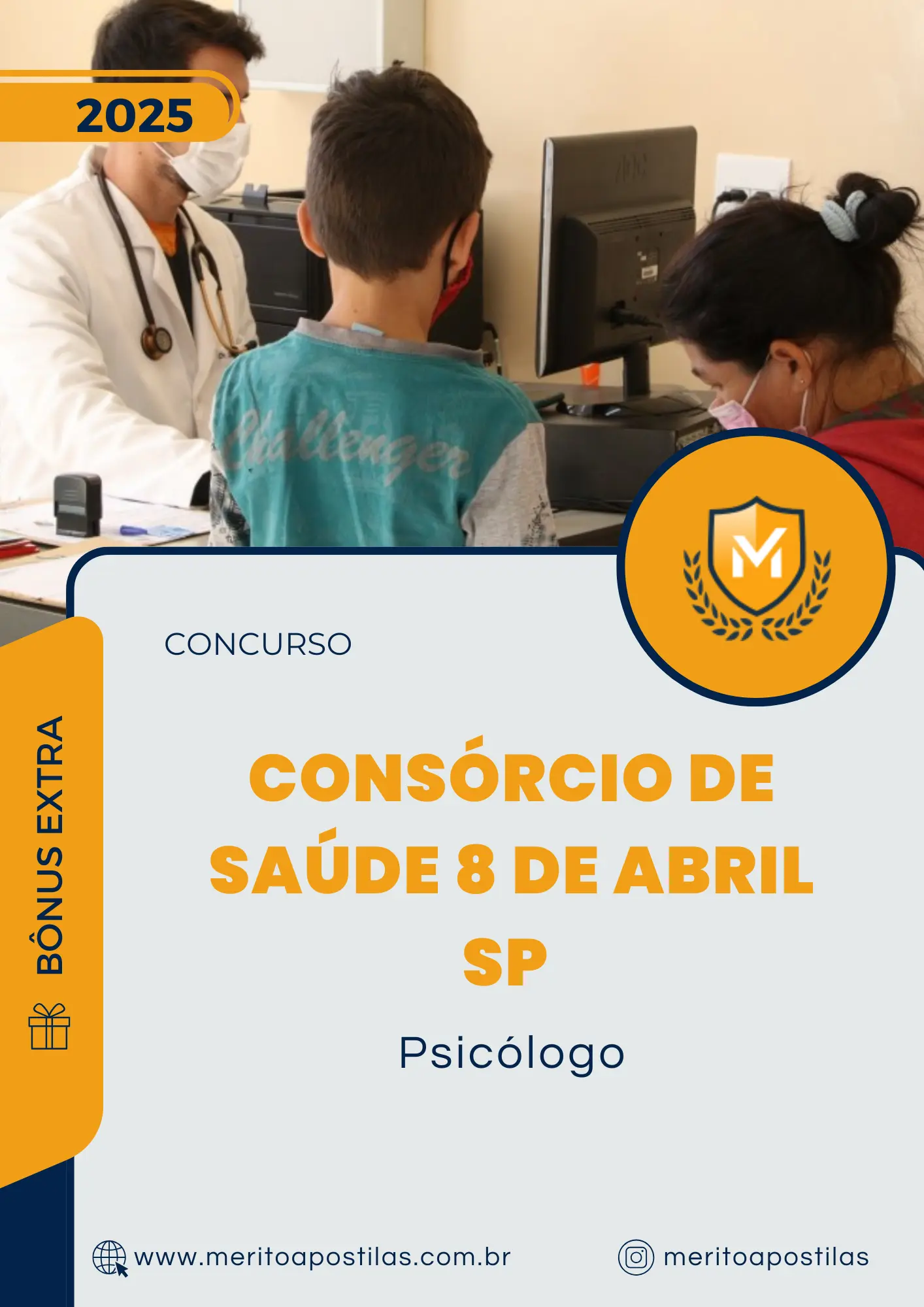Apostila Psicólogo Consórcio de Saúde 8 de Abril SP 2025