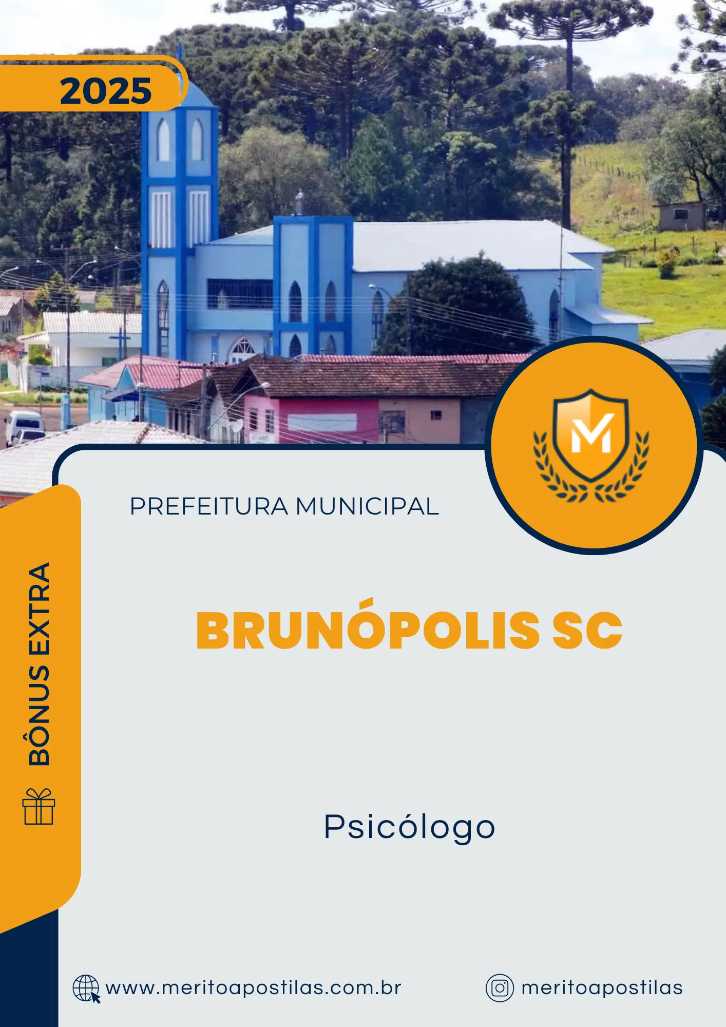 Apostila Psicólogo Prefeitura de Brunópolis SC 2025