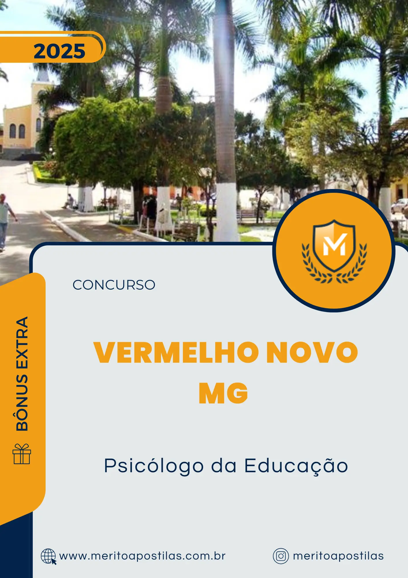 Apostila Psicólogo da Educação Prefeitura de Vermelho Novo MG 2025