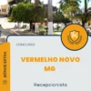 Apostila Recepcionista Prefeitura de Vermelho Novo MG 2025