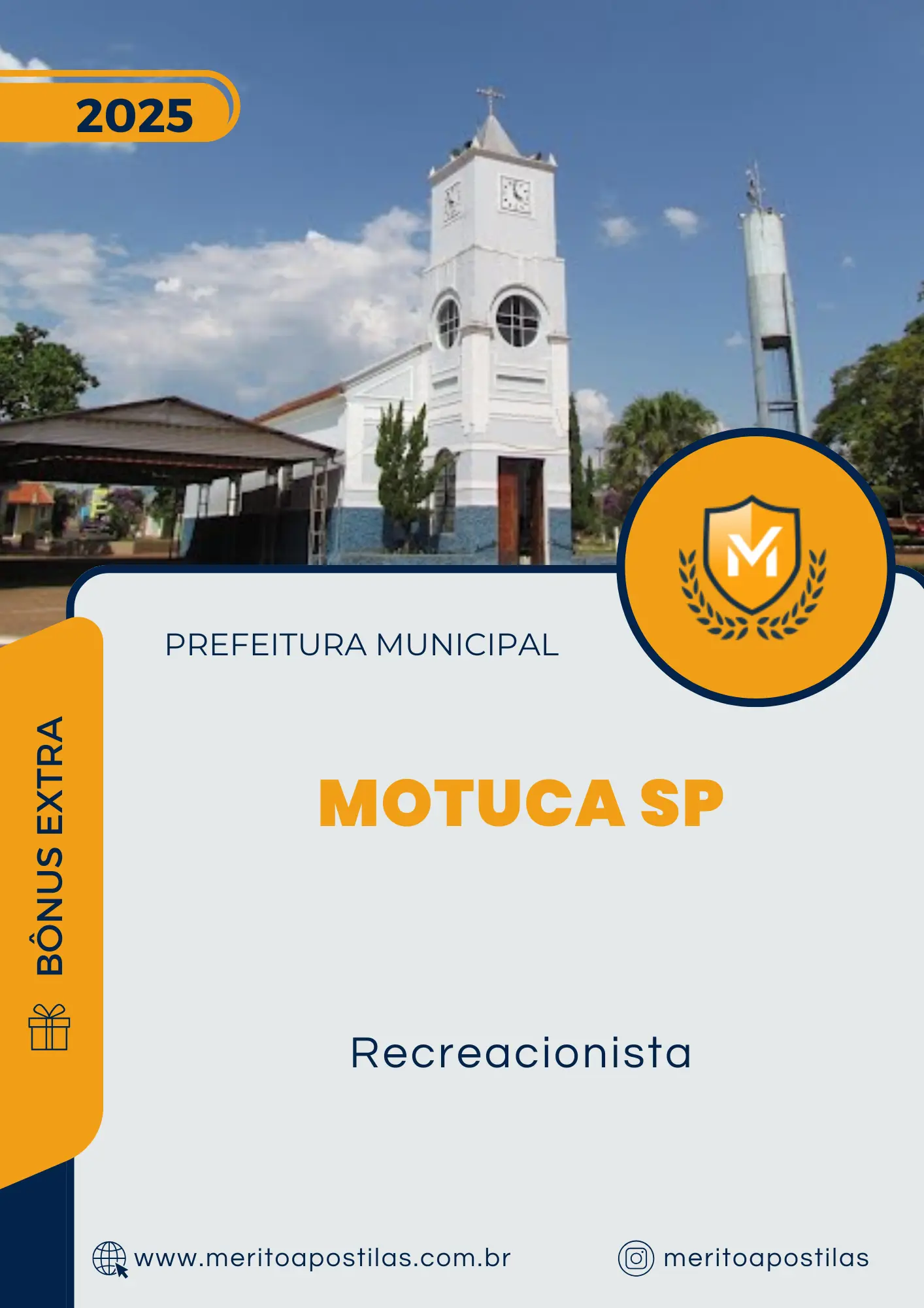 Apostila Recreacionista Prefeitura de Motuca SP 2025