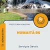 Apostila Serviços Gerais Prefeitura de Humaitá RS 2025