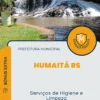 Apostila Serviços de Higiene e Limpeza Prefeitura de Humaitá RS 2025