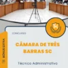 Apostila Técnico Administrativo Câmara de Três Barras SC 2025
