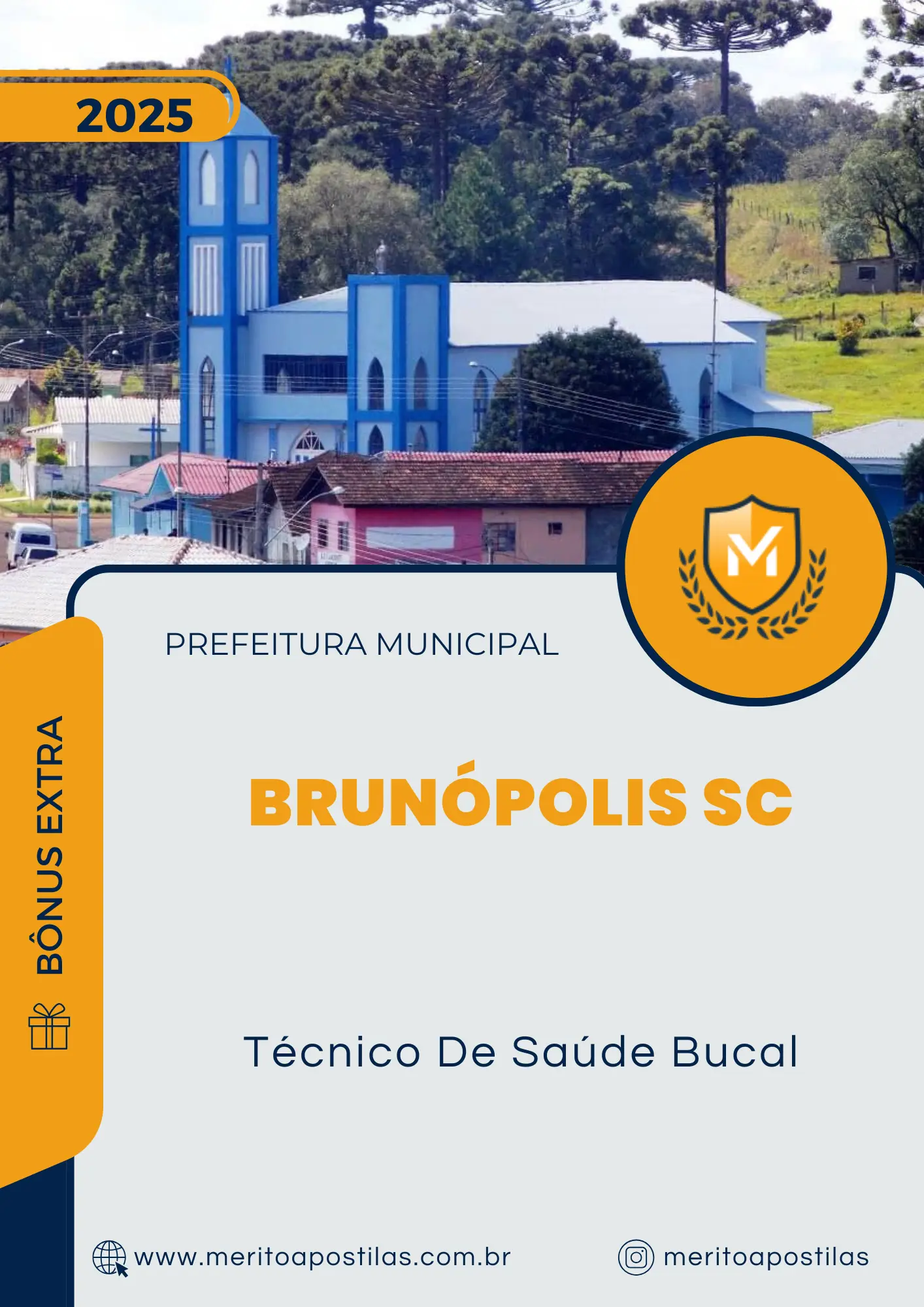 Apostila Técnico De Saúde Bucal Prefeitura de Brunópolis SC 2025