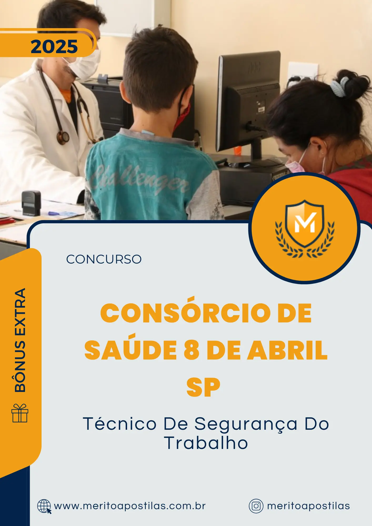 Apostila Técnico De Segurança Do Trabalho Consórcio de Saúde 8 de Abril SP 2025
