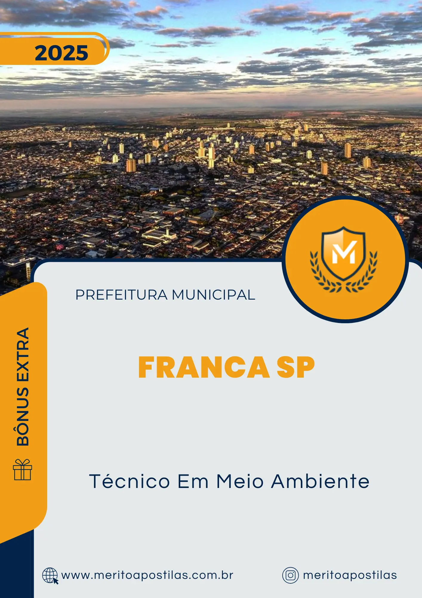 Apostila Técnico Em Meio Ambiente Prefeitura de Franca SP 2025
