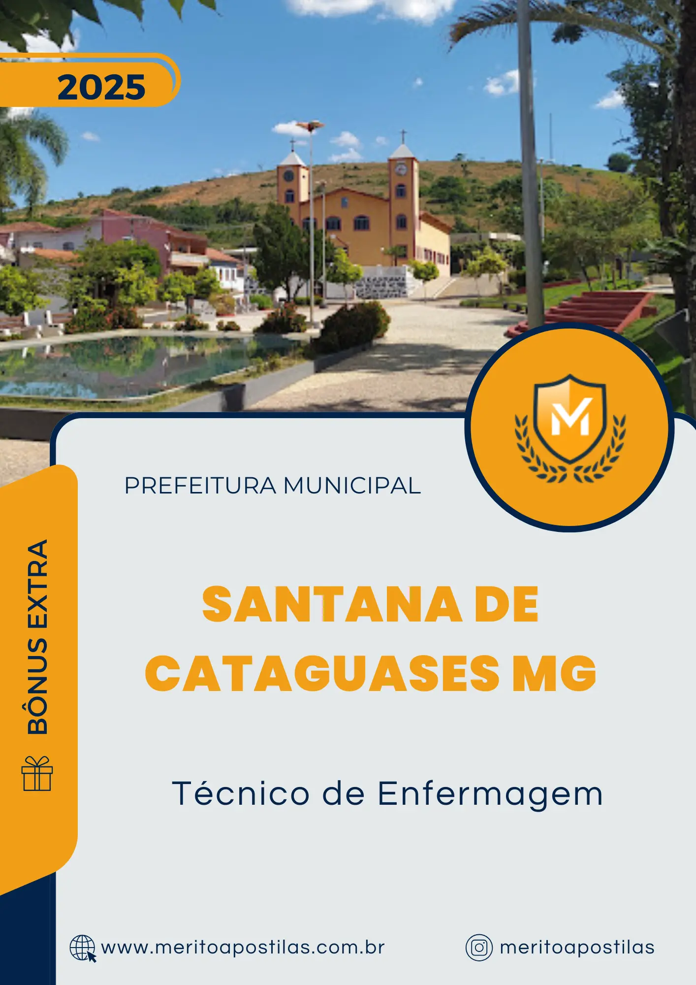 Apostila Técnico de Enfermagem Prefeitura de Santana de Cataguases MG 2025