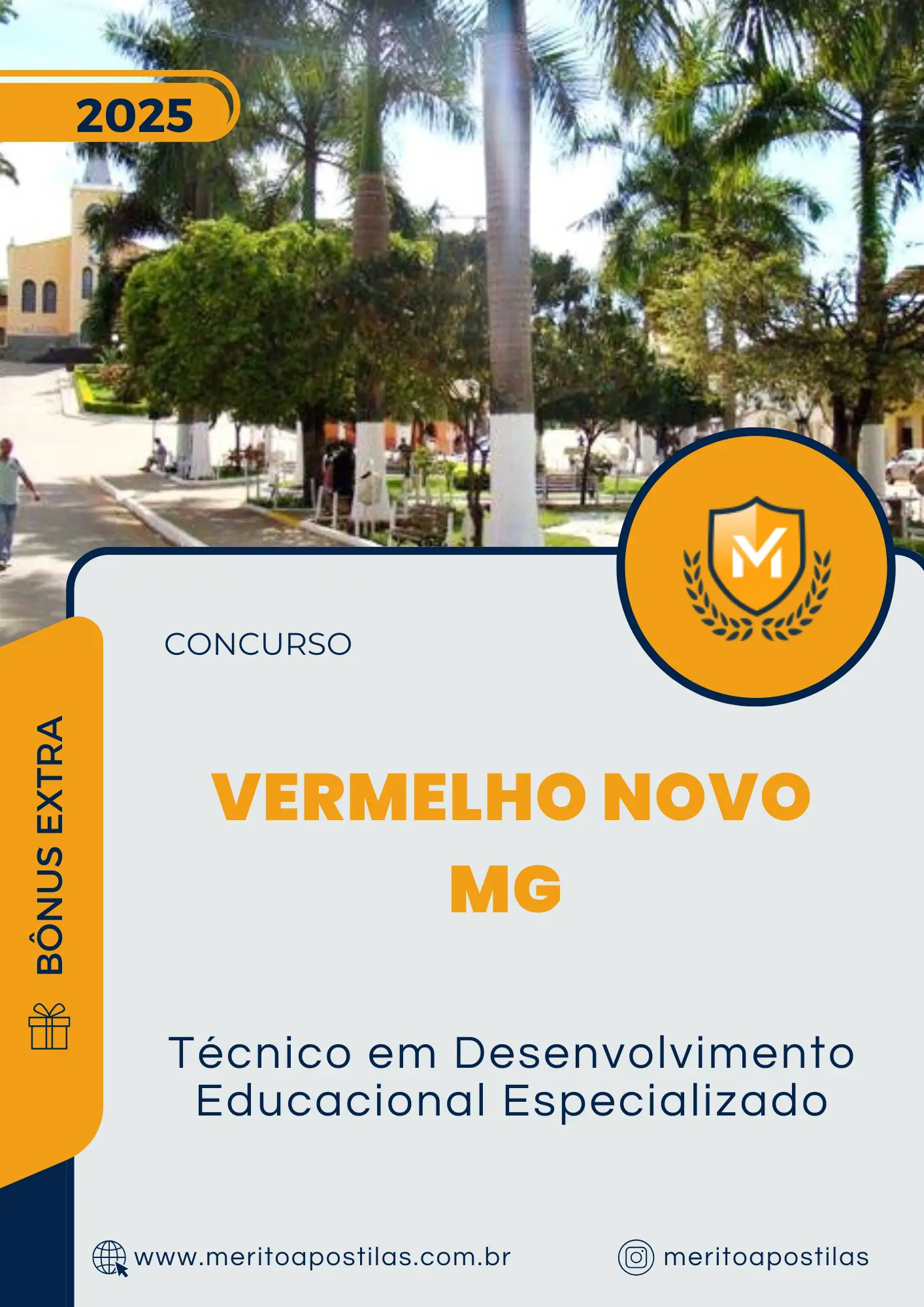 Apostila Técnico em Desenvolvimento Educacional Especializado Prefeitura de Vermelho Novo MG 2025