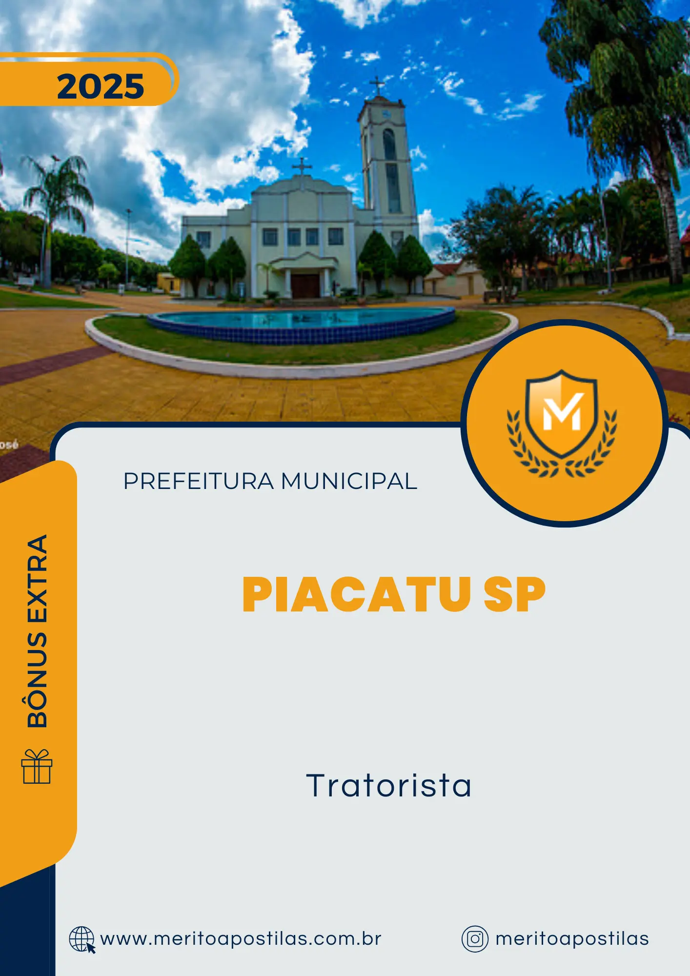 Apostila Tratorista Prefeitura de Piacatu SP 2025