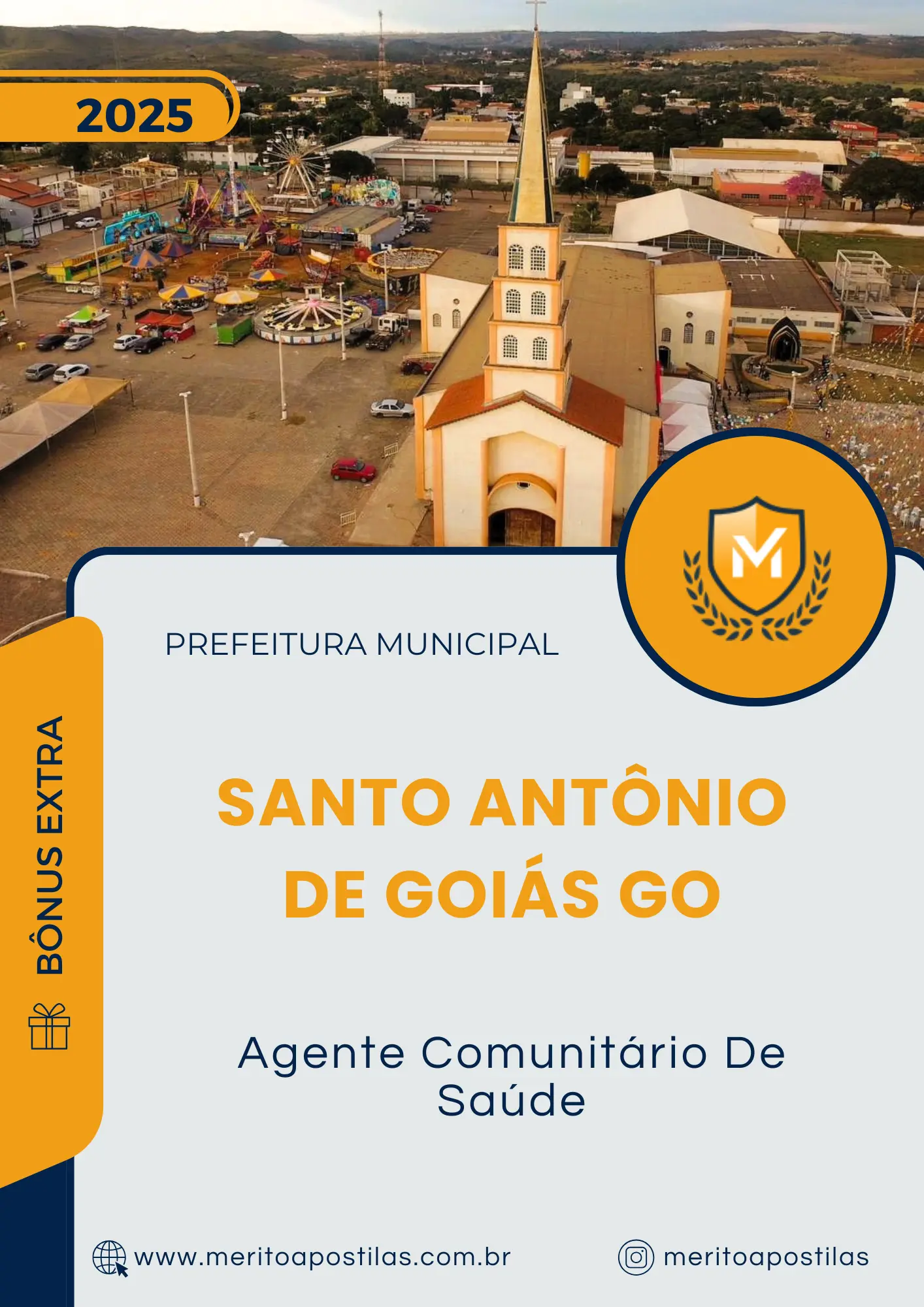 Apostila Agente Comunitário De Saúde Prefeitura de Santo Antônio de Goiás GO 2025