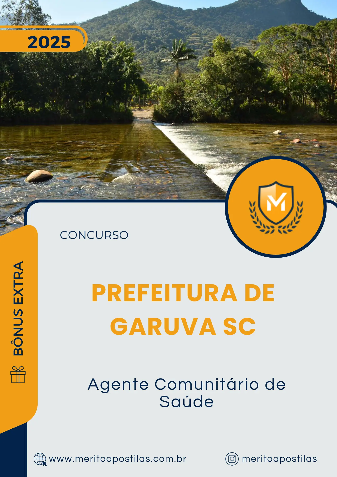 Apostila Agente Comunitário de Saúde Prefeitura de Garuva SC 2025