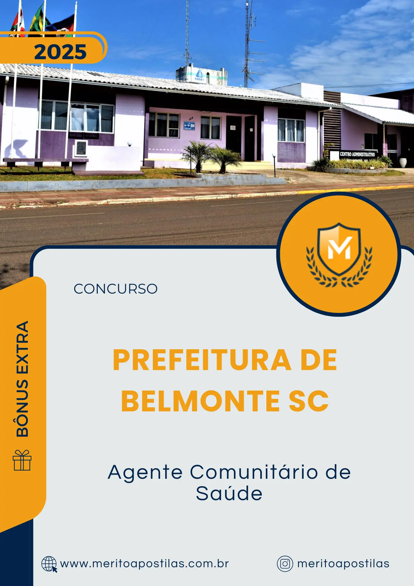 Apostila Agente Comunitário de Saúde Prefeitura de Belmonte SC 2025