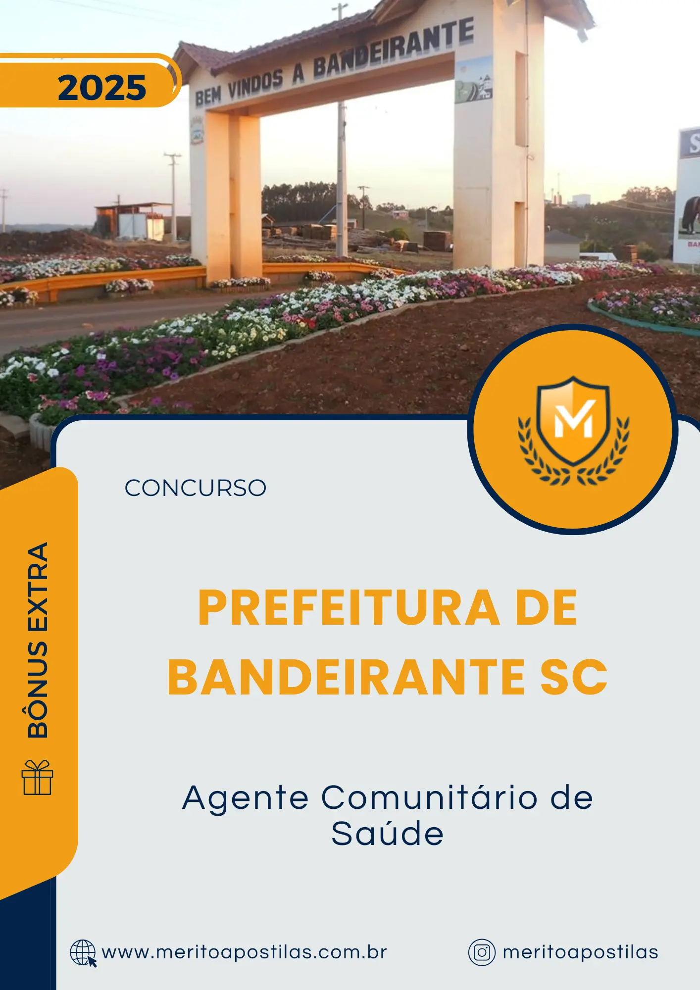 Apostila Agente Comunitário de Saúde Prefeitura de Bandeirante SC 2025