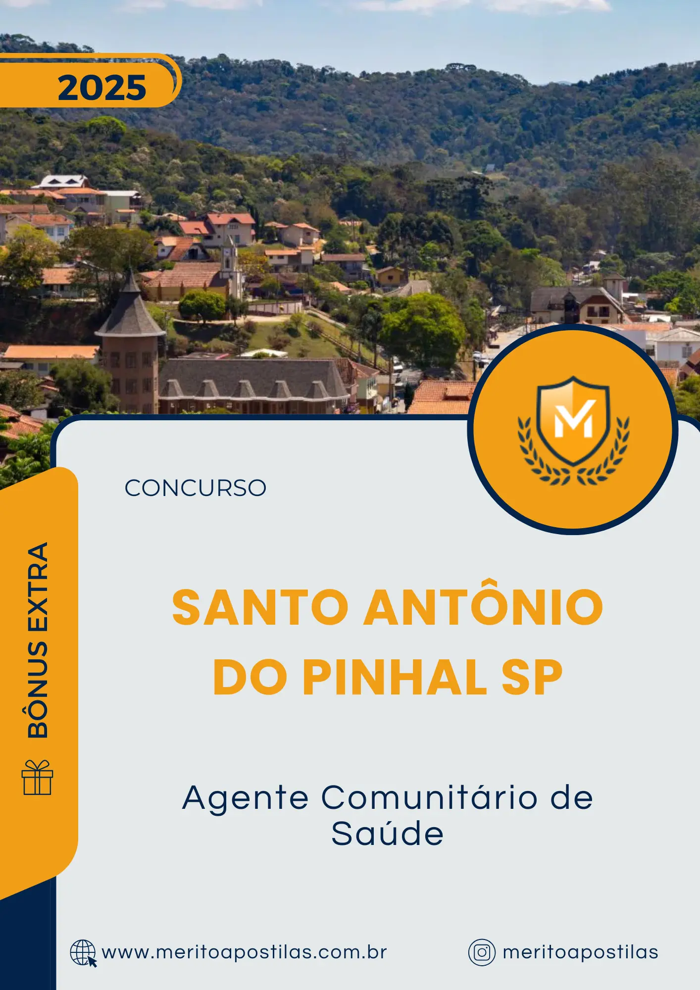 Apostila Agente Comunitário de Saúde Concurso de Santo Antônio do Pinhal SP 2025