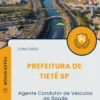 Apostila Agente Condutor de Veículos da Saúde Prefeitura de Tietê SP 2025