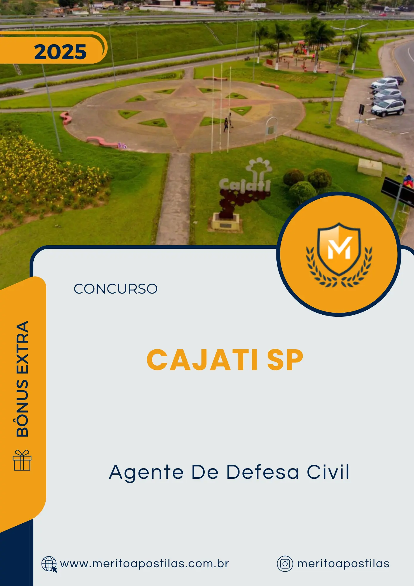 Apostila Agente De Defesa Civil Concurso Cajati SP 2025
