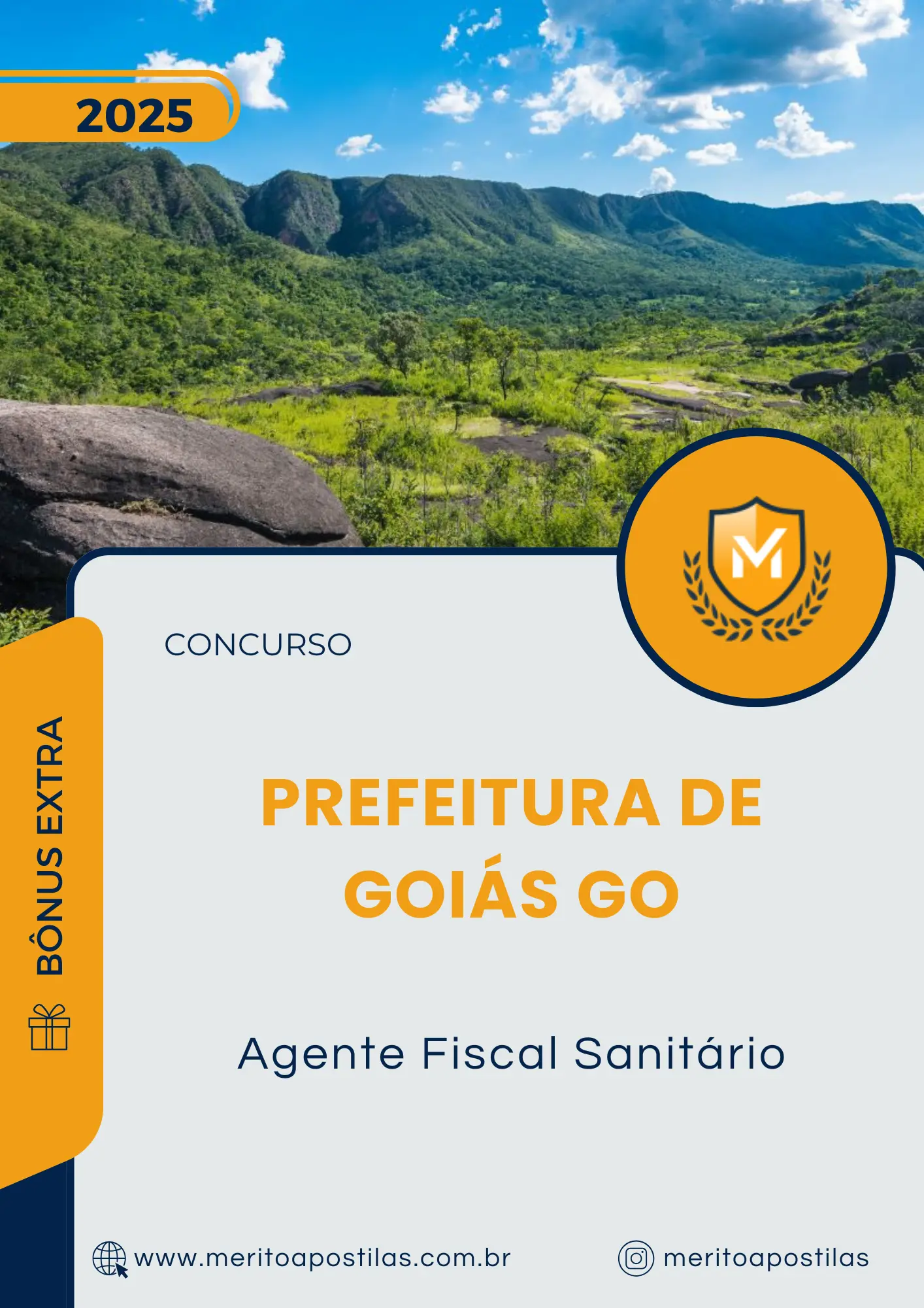 Apostila Agente Fiscal Sanitário Prefeitura de Goiás GO 2025
