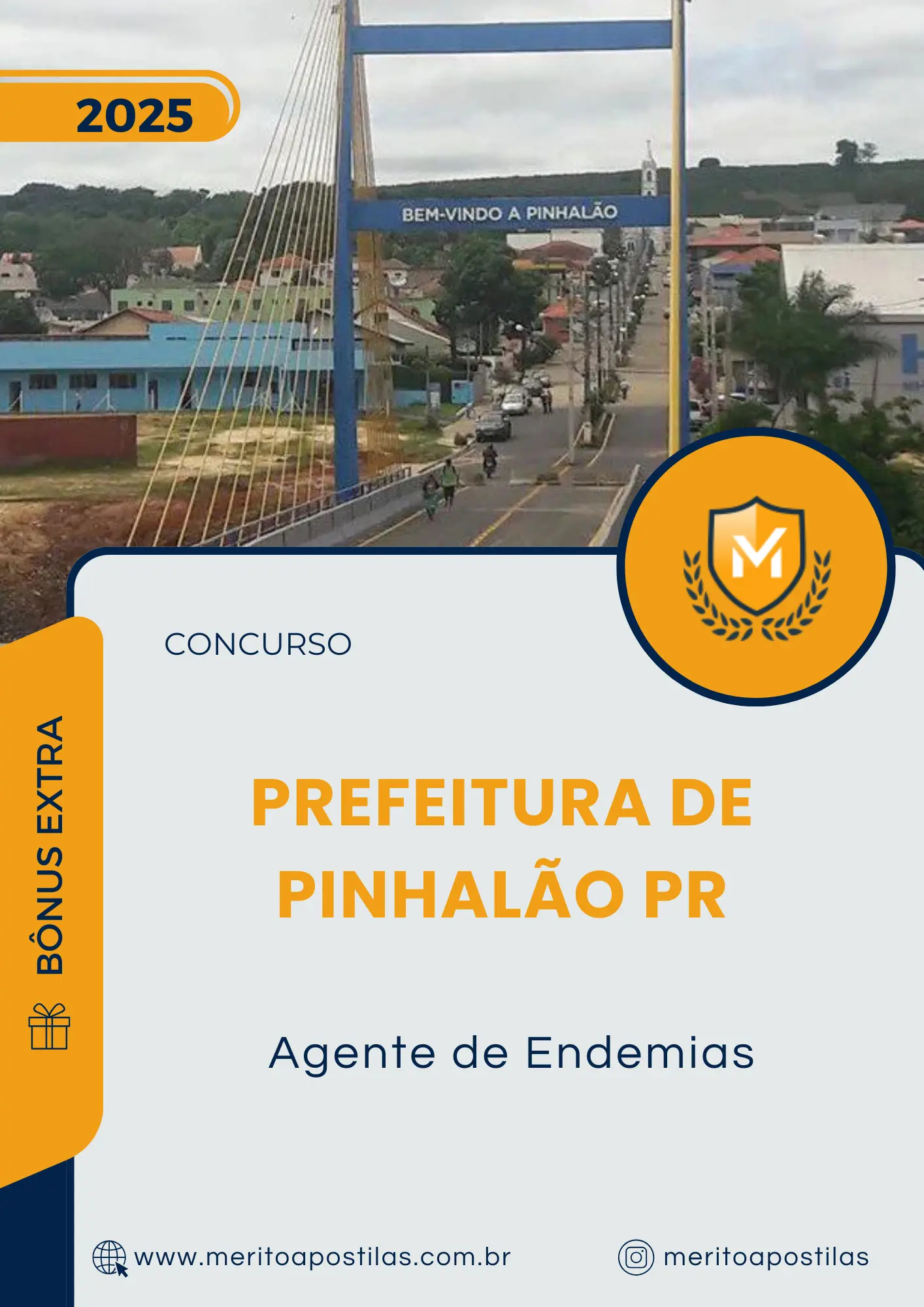 Apostila Agente de Endemias Prefeitura de Pinhalão PR 2025