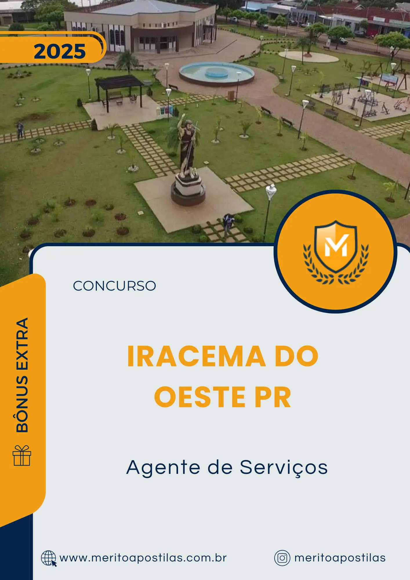 Apostila Agente de Serviços Concurso de Iracema do Oeste PR 2025