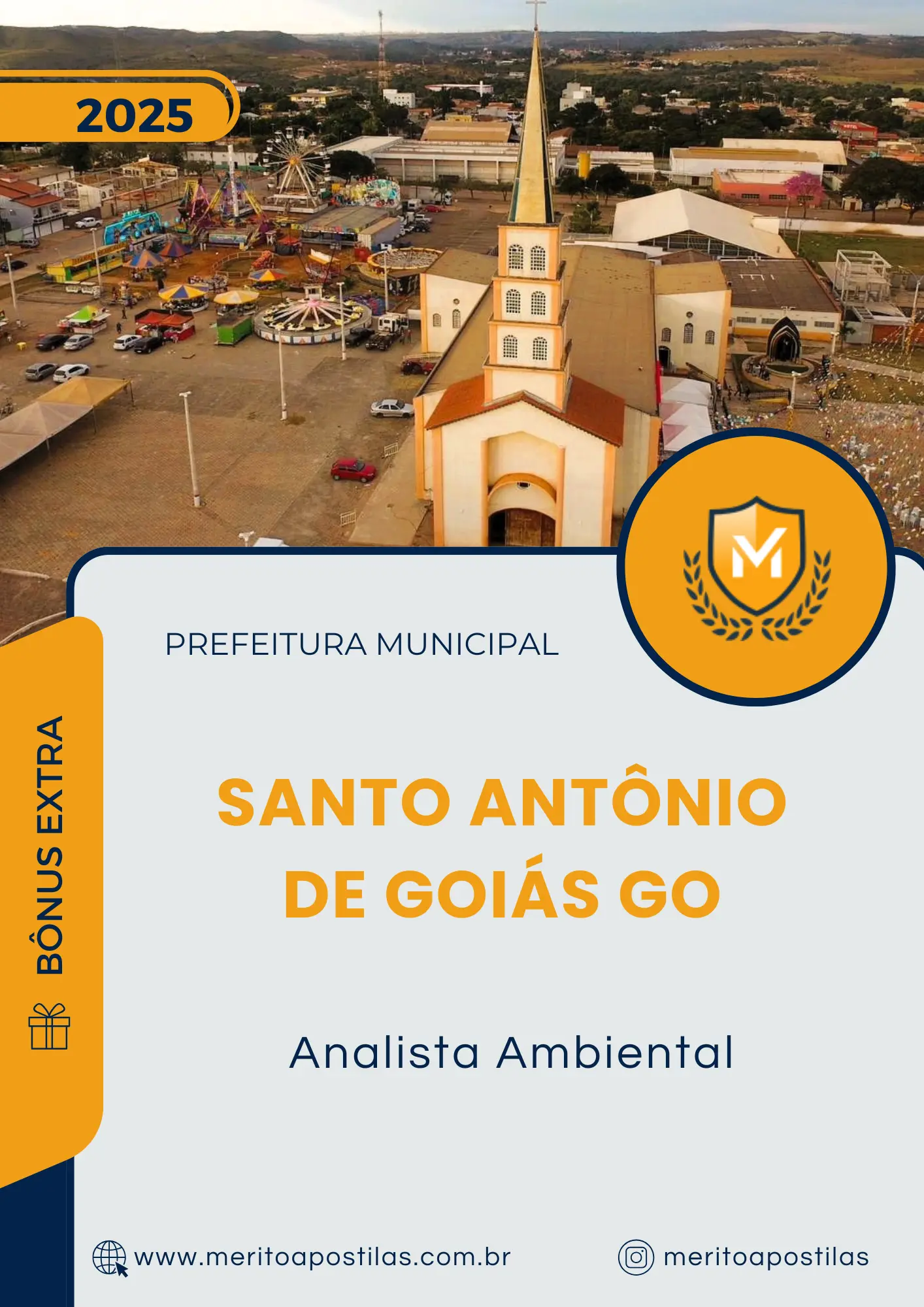 Apostila Analista Ambiental Prefeitura de Santo Antônio de Goiás GO 2025